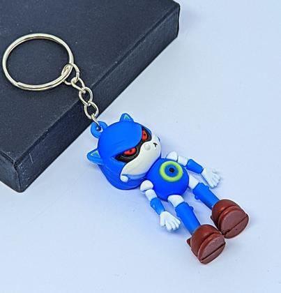 Imagem de Chaveiro com Pingente Mini Boneco 3D emborrachado Super Heróis Homem Aranha Stitch Chaveiros Presente Meninos/Meninas