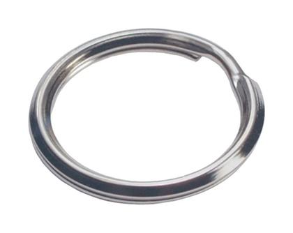 Imagem de Chaveiro de aço niquelado Hillman de 0,62 polegadas Split Ring