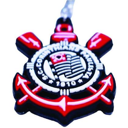 Imagem de Chaveiro De Borracha Com Brasão De Time - Corinthians
