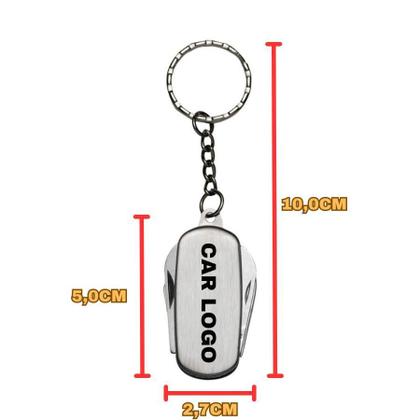 Imagem de Chaveiro de Metal Chery Tiggo Tiggo 7x Tiggo 5 4em1 - T