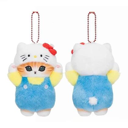 Imagem de Chaveiro de Pelúcia Kawaii 12cm - Olá Kitty, Kuromi e Hanyodon - Pingente para Mochila