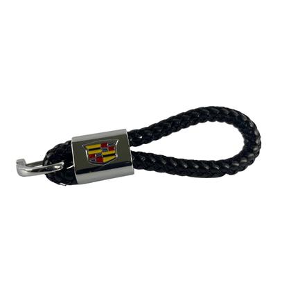 Imagem de Chaveiro Em Couro Genuíno P/chave Carro Caddilac Todas cores