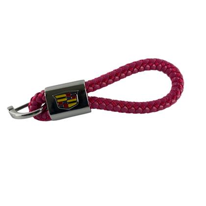 Imagem de Chaveiro Em Couro Genuíno P/chave Carro Caddilac Todas cores