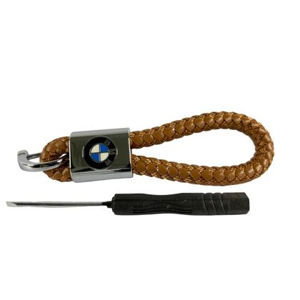 Imagem de Chaveiro Em Couro Genuíno P/chave de Carro Bmw Todas cores