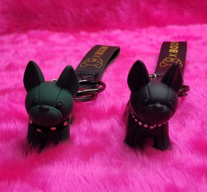 Imagem de Chaveiro Emborrachado Pingentes Com Faixa de Mão e Gancho Modelos Variados