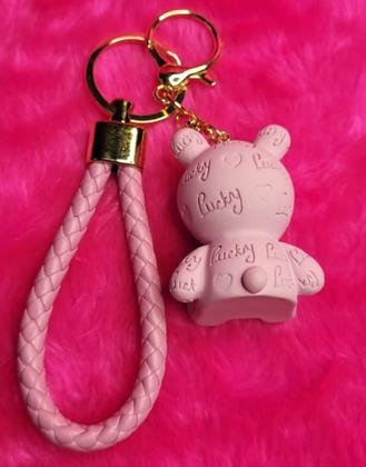 Imagem de Chaveiro Emborrachado Pingentes Com Faixa de Mão e Gancho Modelos Variados