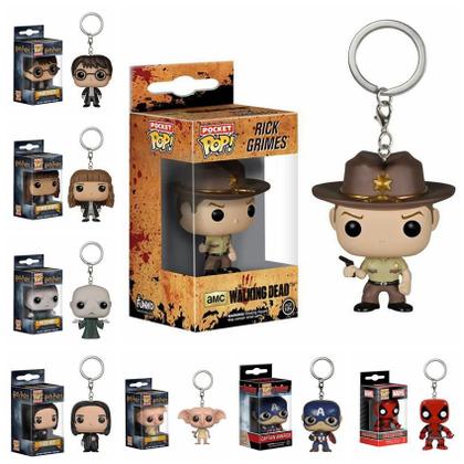 Imagem de Chaveiro Funko Pop Keychain Personagem Filmes, Rocks, Série
