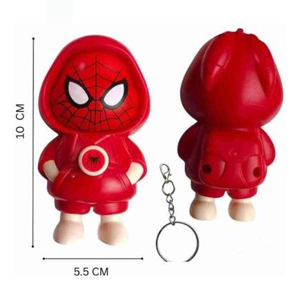Imagem de Chaveiro Homem Aranha Muda Troca De Rosto Humor