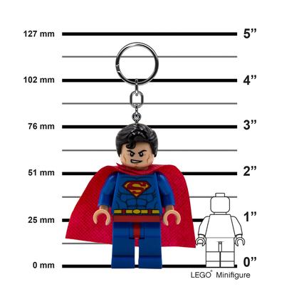 Imagem de Chaveiro LEGO DC Super Heroes Superman - 3 Polegadas