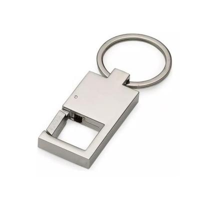 Imagem de Chaveiro Metal Espelhado Mosquetão Para Chery - E