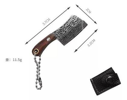 Imagem de Chaveiro Mini Faca Faquinho Com 4 Pcs