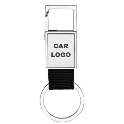 Imagem de Chaveiro Mosquetão Metal Fosco Para Peugeot - N
