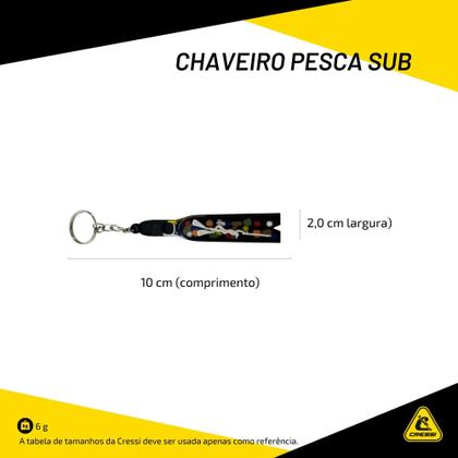 Imagem de Chaveiro Mundo Aquático Pesca Sub