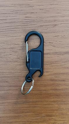 Imagem de Chaveiro Para Dodge Multiuso Preto Fosco com Abridor - H