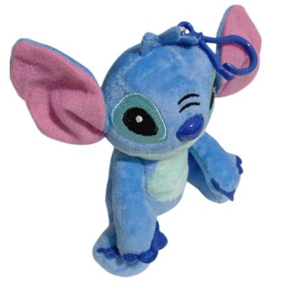 Imagem de Chaveiro Pelúcia STITCH Infantil 14cm_Azul - Smactudo