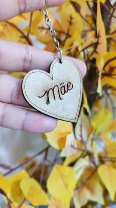 Imagem de Chaveiro Personalizado dia das mães 50 UNIDADES completo