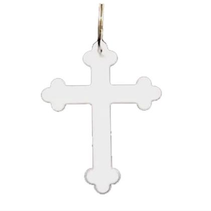 Imagem de Chaveiro Polimero compatível Sublimação Plástico - 100 Unidade