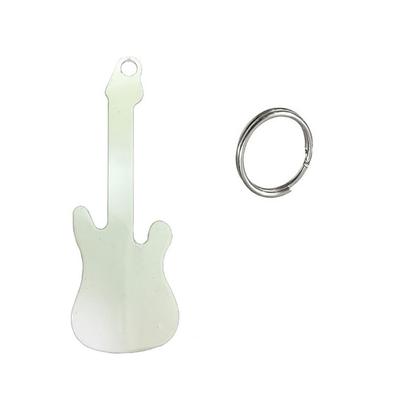 Imagem de Chaveiro Polimero compatível Sublimação Plástico - 60 Unidade