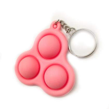Imagem de Chaveiro Pop it Relaxamento Anti estresse Sensorial Ansiedade Fidget