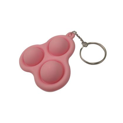 Imagem de Chaveiro Pop it Relaxamento Anti estresse Sensorial Ansiedade Fidget