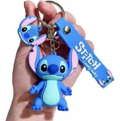 Imagem de Chaveiro Stitch Disney 3d, Robusto, 6cm X 6cm, Lilo & Stitch