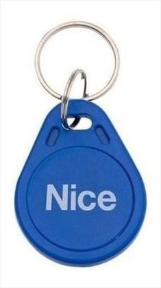 Imagem de Chaveiro tag de proximidade linear - hcs nice 125 khz azul