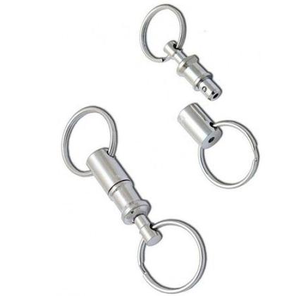 Imagem de Chaveiro Victorinox Em Aço Inoxidável Com 2 argolas - 4.1835