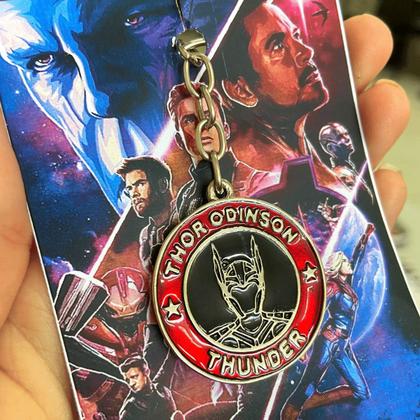 Imagem de Chaveiro Vingadores Personagem Super Herói Thor Filho de Odin Presentes Geek Acessórios Nerd