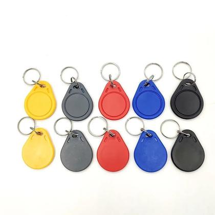 Chaveiros RFID Regraváveis 13,56 MHz (50 Unidades) - Duplicador de Tags com Bloqueio UID Imagem de Chaveiros RFID Regraváveis 13,56 MHz (50 Unidades) - Duplicador de Tags com Bloqueio UID