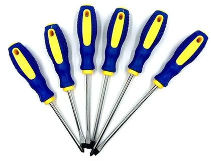 Imagem de Chaves fenda phillips multiuso jogo kit 6 pcs lwj-1998 - luatek