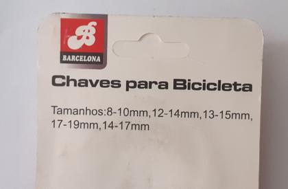 Imagem de Chaves para Bicicleta  5 pcs 8-10 12-14 mm 13-15 mm,17-19m,14-17 mm