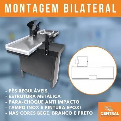 Imagem de Checkout Amapá Balcão De Compras 1,30 M Caixa Supermercado