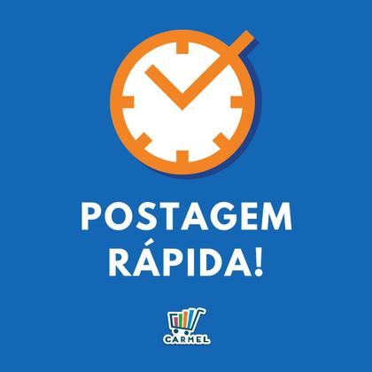 Imagem de Checkout Leve De 1,80M Caixa De Mercado Com Kit Innal - Branco Perfil Vermelho