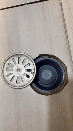 Imagem de Chega de Mau cheiro nos ralos da sua casa, use nosso  Adaptador para 10cm que assim não terá mais aquele ODOR Chato