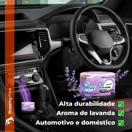 Imagem de Cheirinho Lavanda Breeze Gel Aromatizante Proauto 60g 