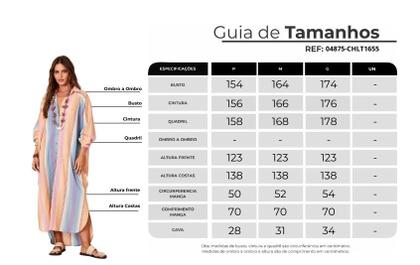 Imagem de Chemise Amplo Com Mangas Raglan Listrado Colorido Yacamim P10