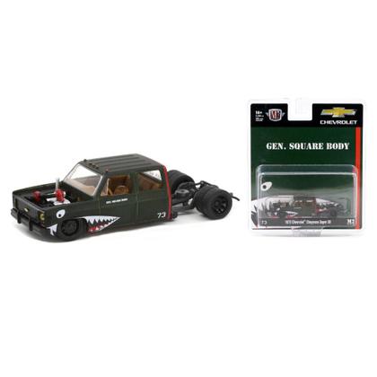 Imagem de Chevrolet Cheyenne Super 30 - Bedless Shark Mouth - M2 Machines - 1/64