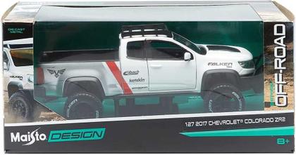 Imagem de Chevrolet Colorado ZR2 2017 Off-Road Branca Maisto 1/27