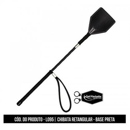 Imagem de Chibata Retangular Preta 40 Cm La Pimienta 