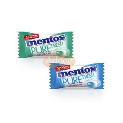 Imagem de Chicle mentos pure fresh white individual sortido perfetti