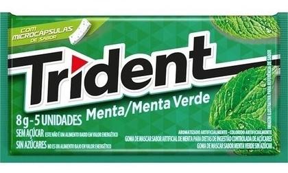 Imagem de Chicle Trident 21un Mondelez Menta