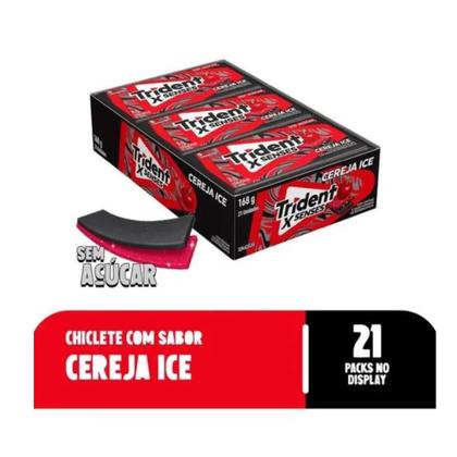 Imagem de Chicle Trident Display C/21un - Sabor Cereja