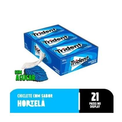 Imagem de Chicle Trident Display C/21un - Sabor Hortelã Menta