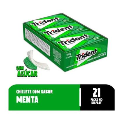 Imagem de Chicle Trident Display C/21un - Sabor Menta Verde