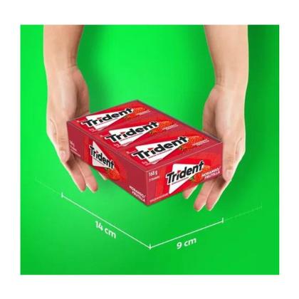 Imagem de Chicle Trident Display C/21un - Sabor Morango