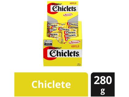 Imagem de Chiclete Adams Chiclets Hortelã - Display com 100 unidades de 2,8g