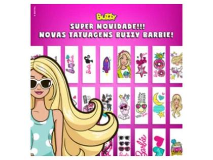 Imagem de Chiclete Barbie Buzzy Tutti Frutti C/ 90 Unid 360g