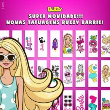 Imagem de Chiclete Barbie Tutti Frutti c/100 - Buzzy
