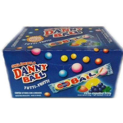Imagem de Chiclete Danny Ball Tutti Frutti Com 18 unidades - Danny