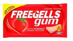 Imagem de Chiclete Freegells Gum Morango C15un